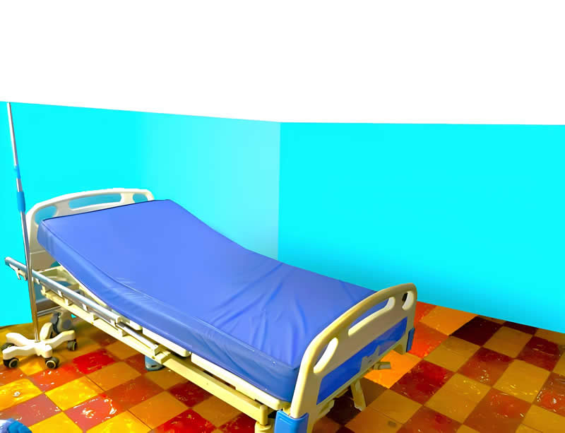 Lit d'hospitalisation